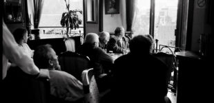 Pendant le meeting de Nikolic, Belgrade - mai 2008