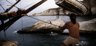Les pêcheurs de Raouché se préparent au lever du jour