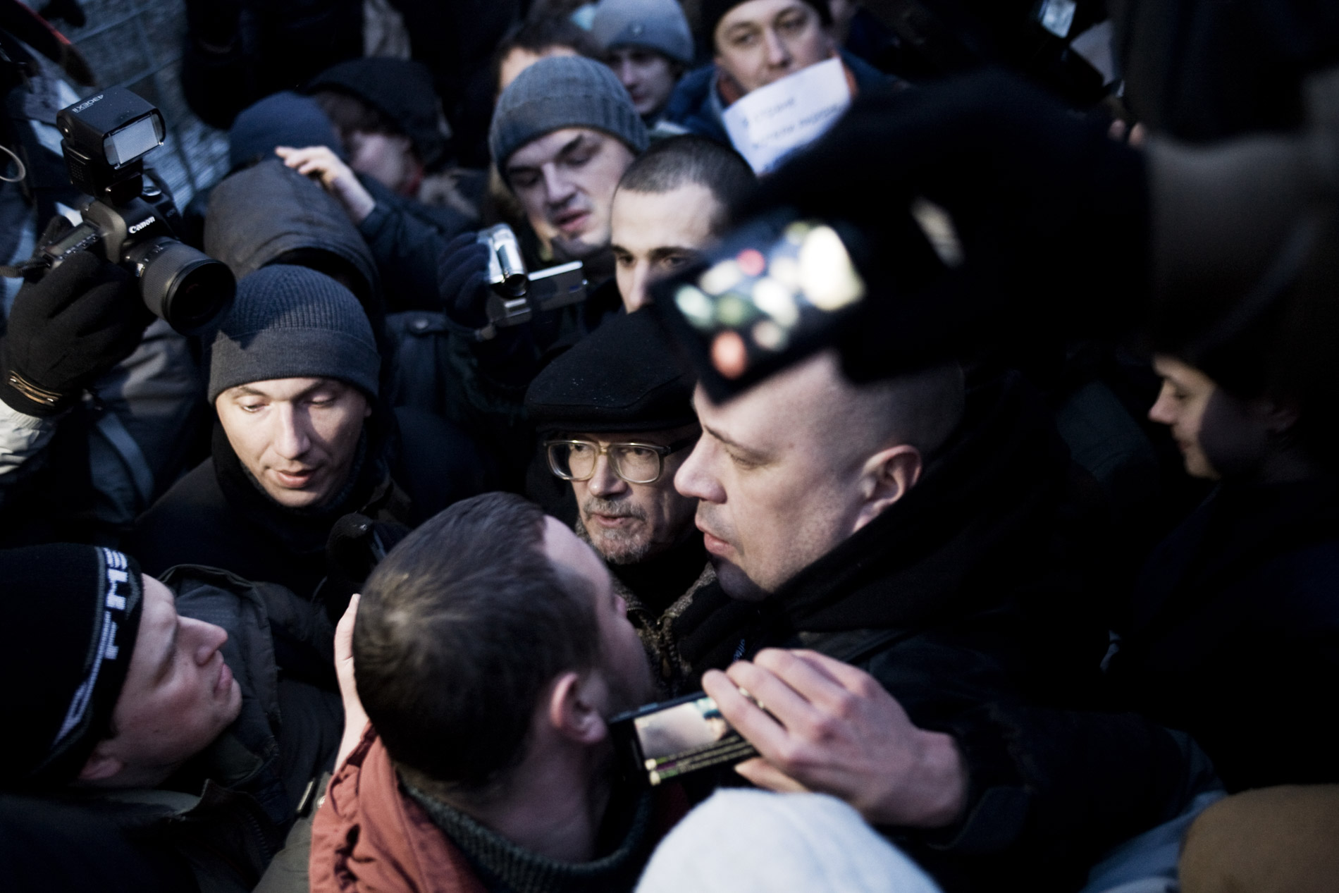 Edouard Limonov, avant son arrestation à Moscou - Edouard Limonov before his arrest in Moscow - march 5th 2012