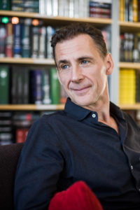 Portrait de David Lagercrantz, journaliste et auteur suedois, a Stockholm thumbnail