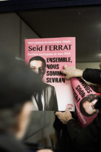 Inauguration du QG de campagne de Seïd Ferrat, candidat d'une liste citoyenne à Sevran, le 24 janvier 2014 thumbnail